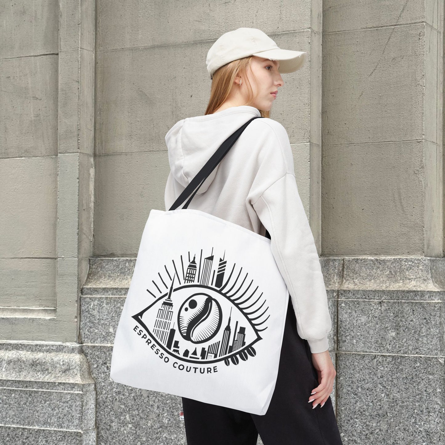 Urban Eye Tote Bag - Chic Carryall for City Lovers, Eco-Friendly Shopping Bag, Travel Tote, Unique Gift for Her